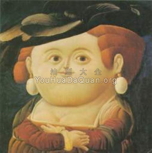 Fernando Botero painting - 费尔南多·博特罗